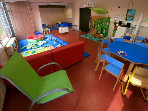 Salle de motricité de la Maison de Quartier